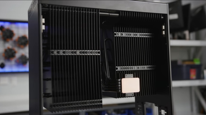 monsterlabo the beast heatsink case pc computer desktop