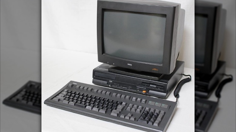 sega ibm teradrive mega drive console computer pc desktop