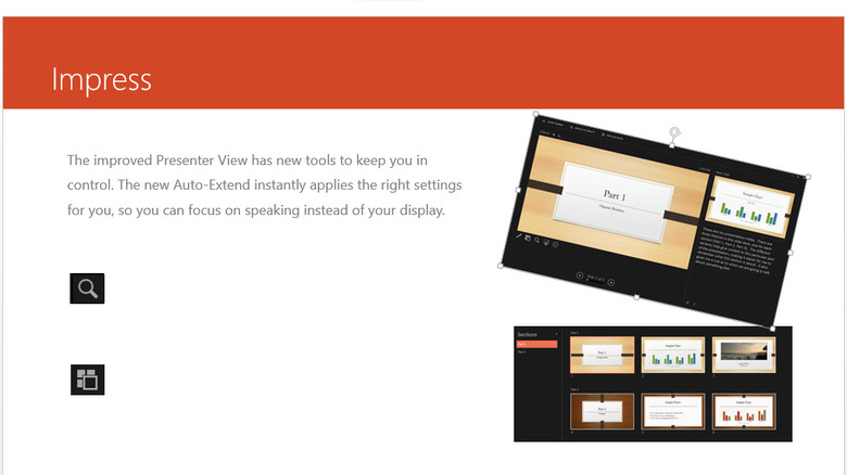 PowerPoint slide with an image rotated sideways