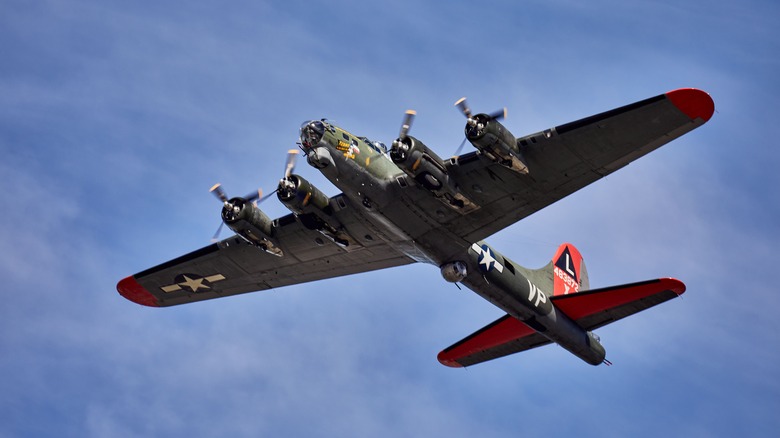 A B-17 Flying Fortress
