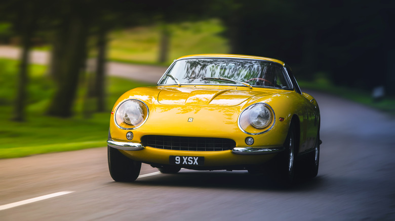 Ferrari 275 GTB/4 on the road