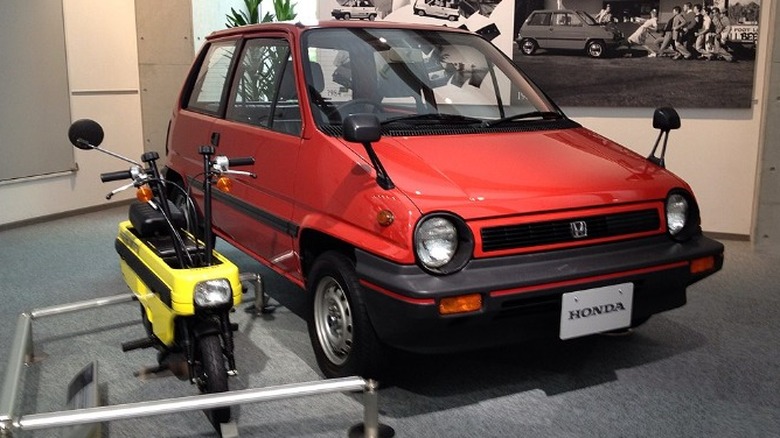 Honda Motocompo and Honda City