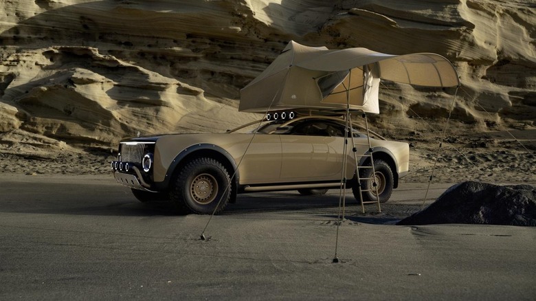 Project Maybach Off-Roader with roof tent