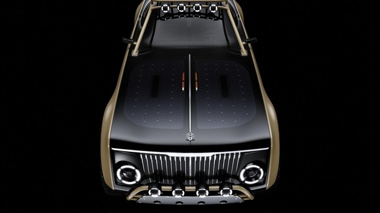 Project Maybach Off-Roader hood with solar panels