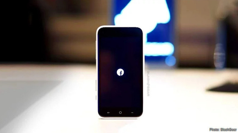 HTC First at HTC/Facebook event.