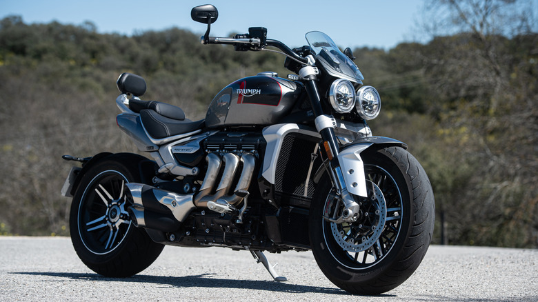 A Triumph Rocket 3