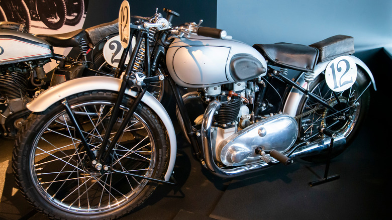 A Vintage Triumph T100 Tiger