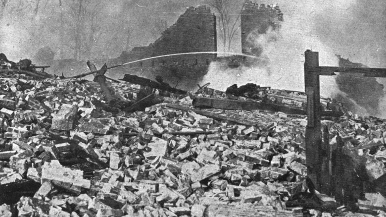 Halifax, Canada after the explosion of 1917