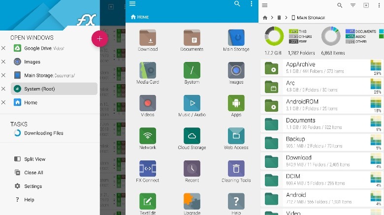 FX File Explorer Screenshots
