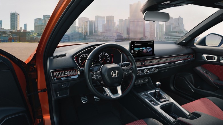 2022 Civic Si dashboard