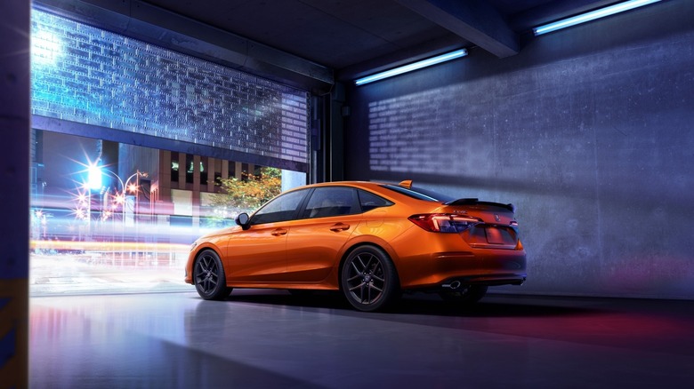 2022 Honda Civic Si profile