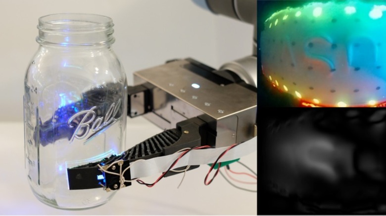 Robotic gripper with sense of touch