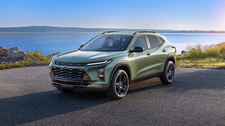 Green Chevrolet Trax Active
