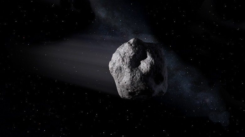 Illustration of Near Earth Object