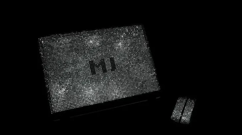 MJ Swarovski notebook