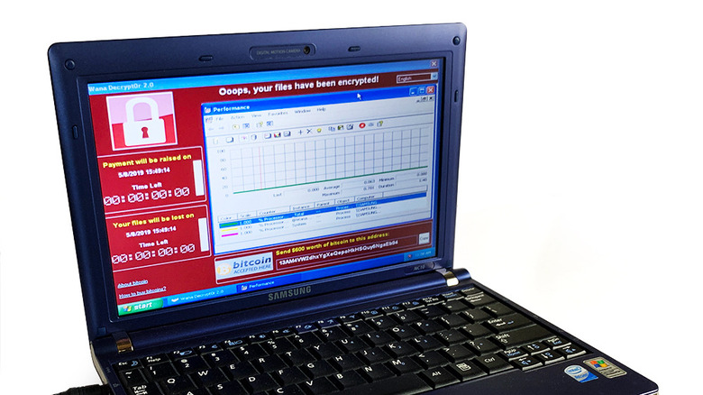 Virus filled Samsung laptop
