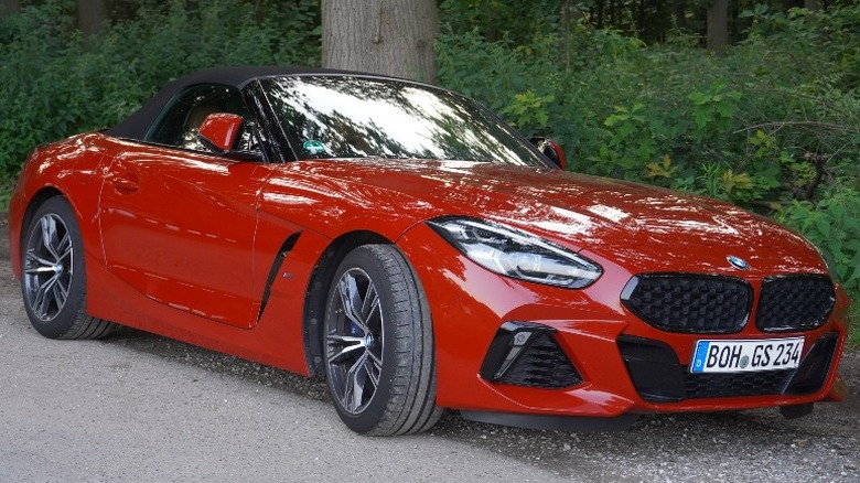 Red BMW Z4 (E89) Roadster