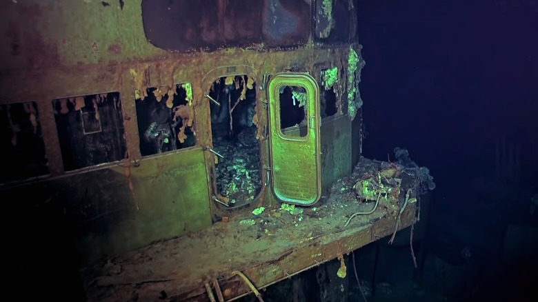 Wreck of the USS WASP