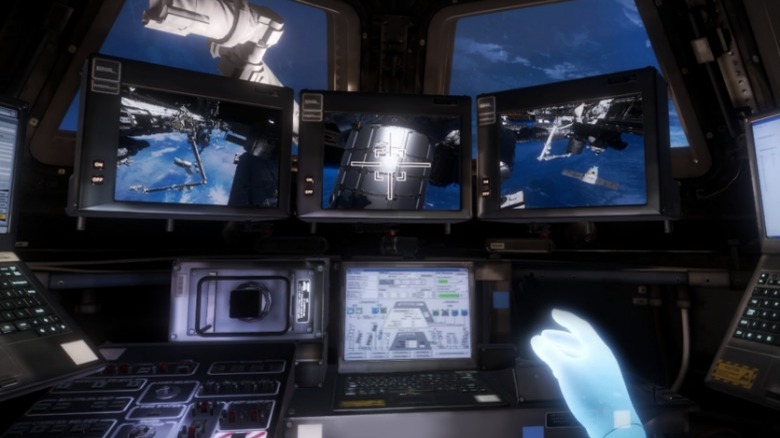 mission iss vr command module cockpit