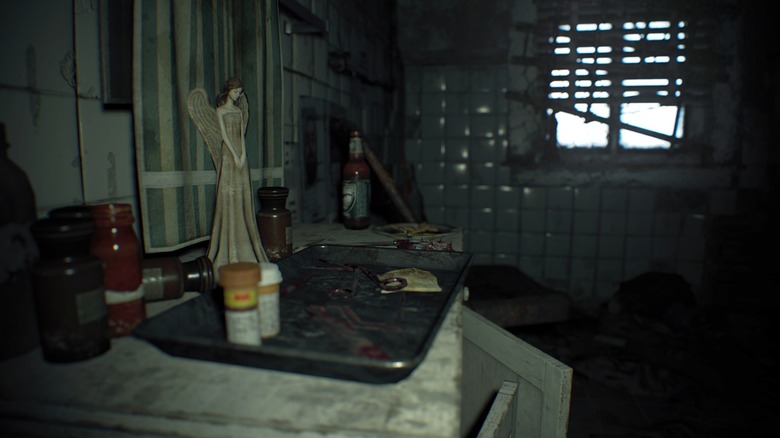 resident evil 7 teaser beginning hour pills angel window