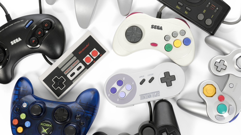 Home console controllers for various platforms