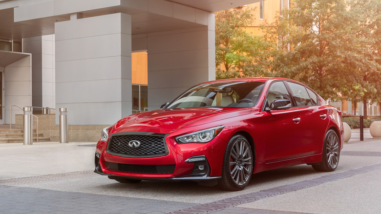 Infiniti Q50 Red Sport 400