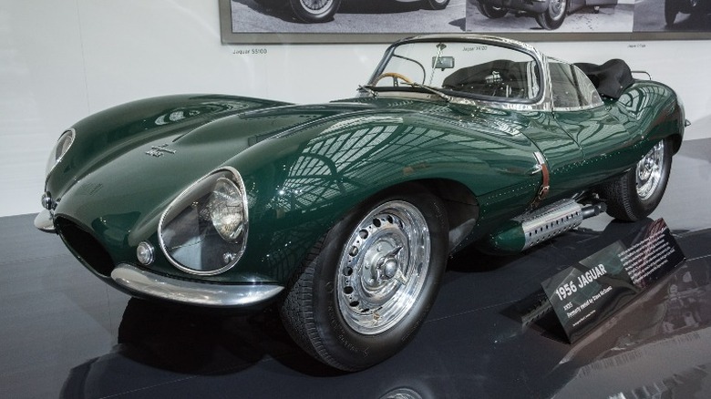 Green Jaguar XKSS