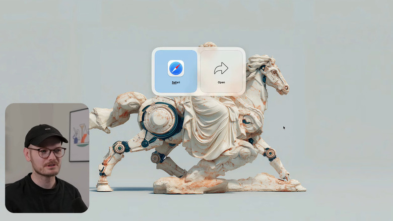 The Tuna developer demonstrating the app's use on macOS