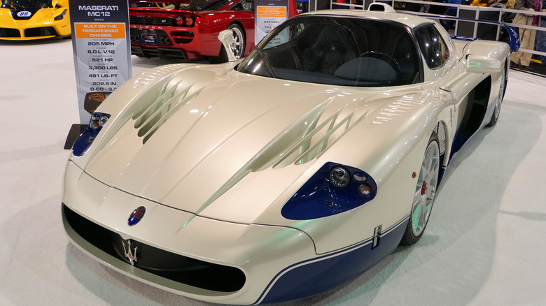 Maserati MC12 at car show