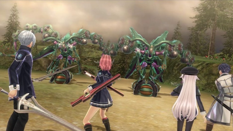 trails of cold steel battle