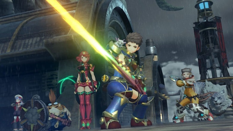 xenoblade chronicles 3 poppy pyra rex nia tora fight