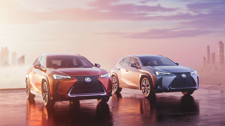 Two Lexus 250h Hybrids