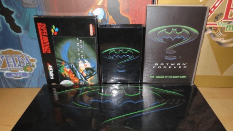 The contents of the Batman Forever set