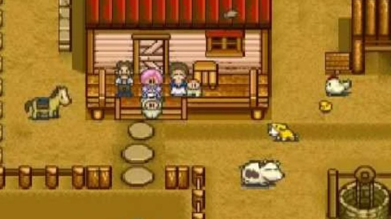 A farm in Harvest Moon