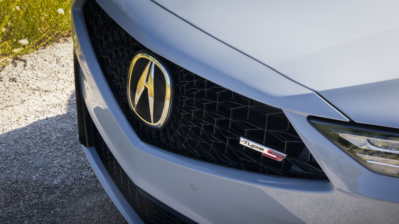 The front grille of the Acura MDX Type-S