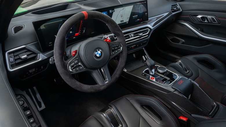 2024 bmw m3 cs cockpit