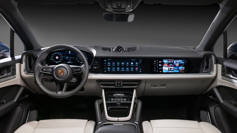 2024 Cayenne interior