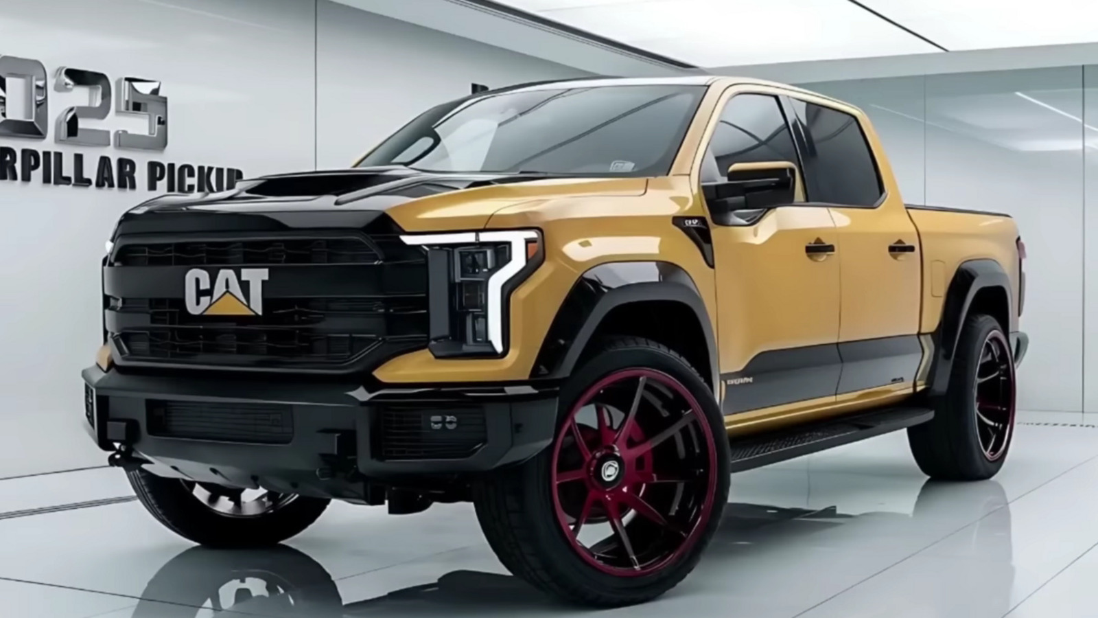 The 2025 Caterpillar Truck Is All Over The But It