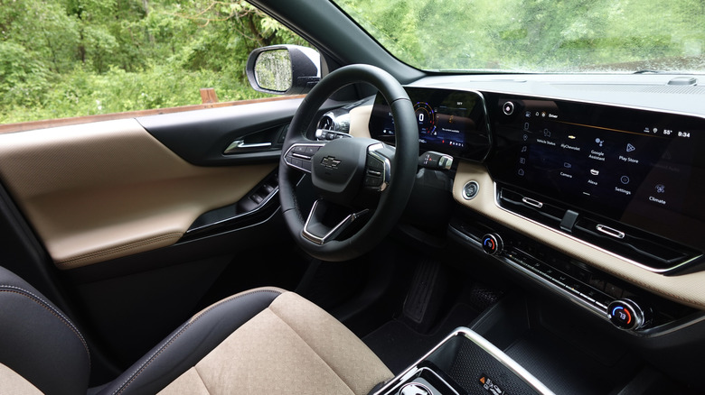 Chevy Equinox interior detail