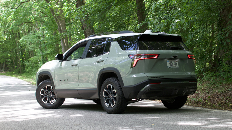 2025 Chevy Equinox rear 3/4 view