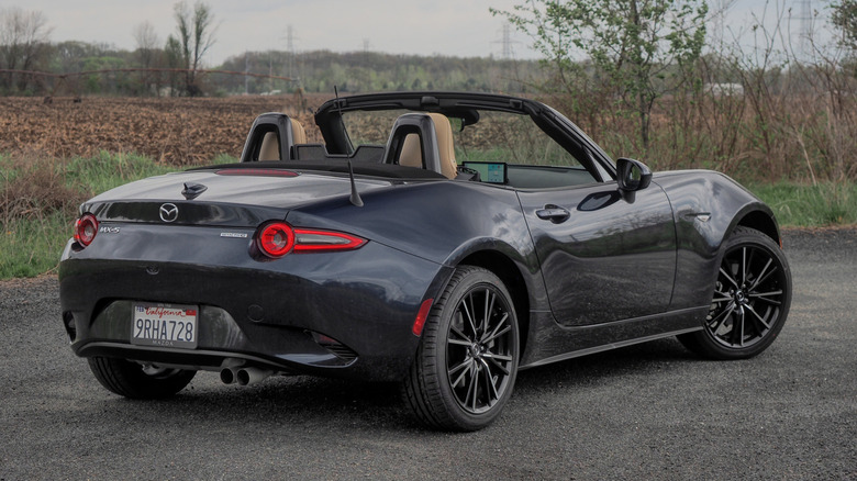 2025 Mazda MX-5 Miata in profile