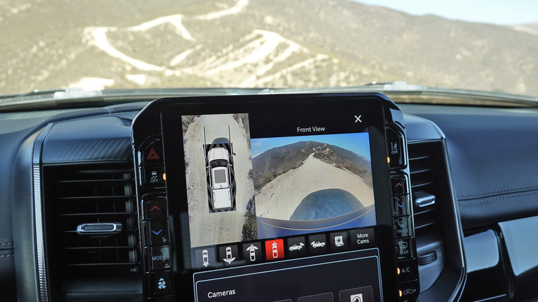 2025 Ram 1500 RHO trail cam detail