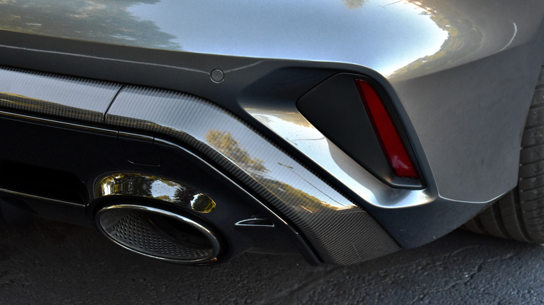 2025 Audi RS3 exhaust finisher.