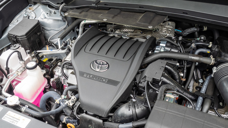 2025 Toyota Grand Highlander Hybrid engine bay