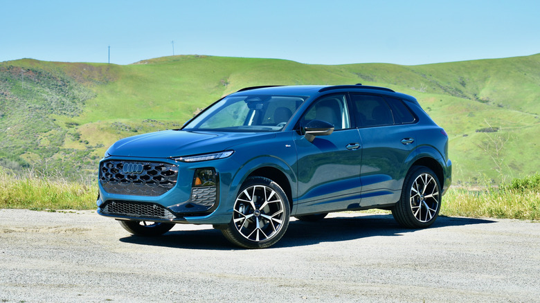 2026 Audi Q3 front quarter view.