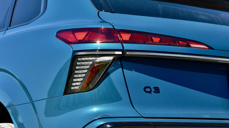2026 Audi Q3 taillight.