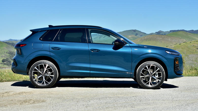 2026 Audi Q3 profile view.