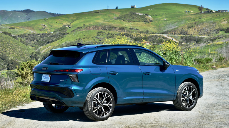 2026 Audi Q3 rear quarter view.