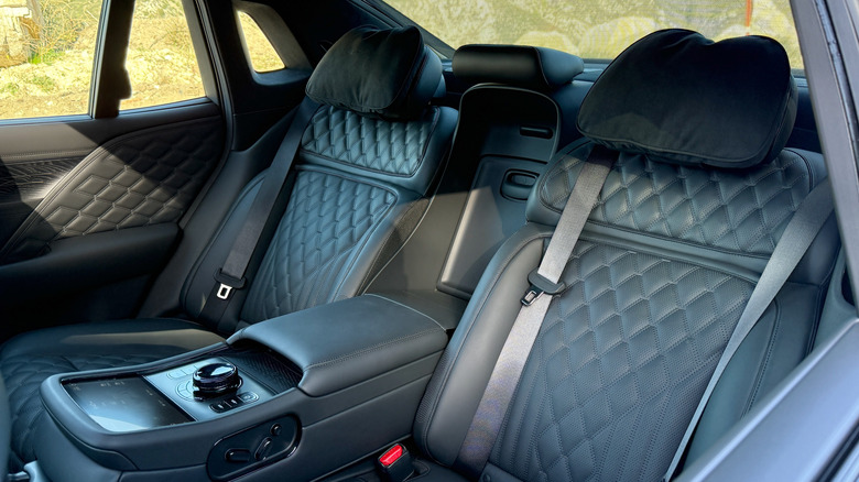 2026 Genesis G90 Prestige Black back seat