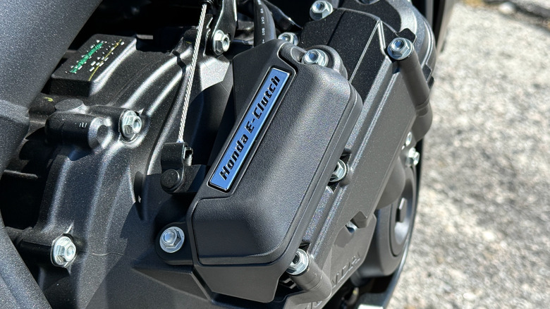 2026 Honda CBR650R E-Clutch cover